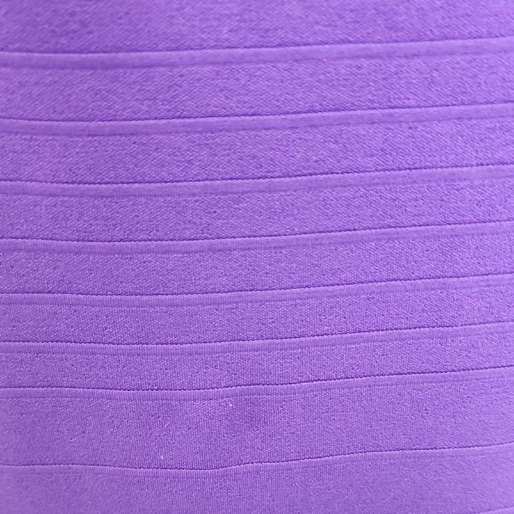 BodyCon Y2k Purple Form Fitting Cocktail Dress - Picture 6 of 9